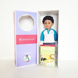 American Girl Truly Me Boy #77 18" Boy Doll Dark Skin Short Curly Hair BNIB